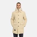 Stone Harbour Thiagoo Herren gefüttert in Wollmantel Optik B778 Sand Größe XL - Gr. XL