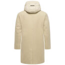 Stone Harbour Thiagoo Herren gefüttert in Wollmantel Optik B778 Sand Größe XL - Gr. XL