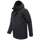 Stone Harbour Wadim Herren Winterparka B779 Schwarz-Größe S - Gr. S