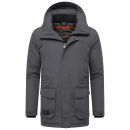 Stone Harbour Wadim Herren Winterparka B779 Anthrazit-Größe XXXL - Gr. 3XL