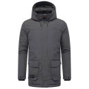 Stone Harbour Wadim Herren Winterparka B779 Anthrazit-Größe XXXL - Gr. 3XL