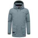 Stone Harbour Wadim Herren Winterparka B779 Stormy Blue-Größe L - Gr. L