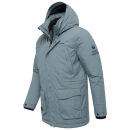 Stone Harbour Wadim Herren Winterparka B779 Stormy Blue-Größe L - Gr. L