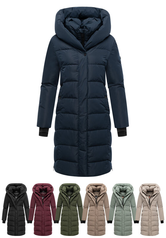 Navahoo Damen Winterjacke – Warm, Gefüttert, Wasserabweisend, Mit Kapuze, In Vielen Farben