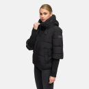Navahoo Lotusherz Damen Herbst Winter Steppjacke N081 Schwarz Größe XL - Gr.42