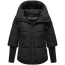 Navahoo Lotusherz Damen Herbst Winter Steppjacke N081 Schwarz Größe XL - Gr.42