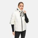 Navahoo Lotusherz Damen Herbst Winter Steppjacke N081 Offwhite Größe L - Gr.40