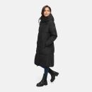 Marikoo Michikoo Damen Winterjacke gesteppt N082 Schwarz-Größe XS - Gr. 34