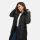 Marikoo Michikoo Damen Winterjacke gesteppt N082 Schwarz-Größe S - Gr. 36