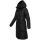 Marikoo Michikoo Damen Winterjacke gesteppt N082 Schwarz-Größe S - Gr. 36