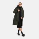 Marikoo Michikoo Damen Winterjacke gesteppt N082 DarkOlive-Größe XS - Gr. 34