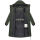 Marikoo Michikoo Damen Winterjacke gesteppt N082 DarkOlive-Größe XS - Gr. 34