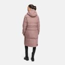 Marikoo Michikoo Damen Winterjacke gesteppt N082 Mauve-Größe L - Gr. 40