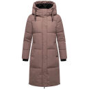 Marikoo Michikoo Damen Winterjacke gesteppt N082 Mauve-Größe L - Gr. 40