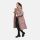 Marikoo Michikoo Damen Winterjacke gesteppt N082 Mauve-Größe L - Gr. 40