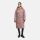 Marikoo Michikoo Damen Winterjacke gesteppt N082 Mauve-Größe L - Gr. 40