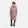 Marikoo Michikoo Damen Winterjacke gesteppt N082 Mauve-Größe L - Gr. 40