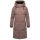 Marikoo Michikoo Damen Winterjacke gesteppt N082 Mauve-Größe L - Gr. 40