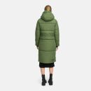 Marikoo Michikoo Damen Winterjacke gesteppt N082 PineOlive-Größe XS - Gr. 34