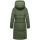 Marikoo Michikoo Damen Winterjacke gesteppt N082 PineOlive-Größe XS - Gr. 34