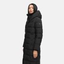 Marikoo Pakoraa Damen Winter Steppmantel Parka N088 Schwarz Größe M - Gr.38
