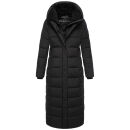 Marikoo Pakoraa Damen Winter Steppmantel Parka N088 Schwarz Größe M - Gr.38