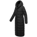 Marikoo Pakoraa Damen Winter Steppmantel Parka N088 Schwarz Größe M - Gr.38