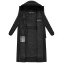 Marikoo Pakoraa Damen Winter Steppmantel Parka N088 Schwarz Größe M - Gr.38