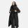 Marikoo Pakoraa Damen Winter Steppmantel Parka N088 Schwarz Größe M - Gr.38