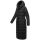 Marikoo Pakoraa Damen Winter Steppmantel Parka N088 Schwarz Größe M - Gr.38