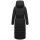 Marikoo Pakoraa Damen Winter Steppmantel Parka N088 Schwarz Größe M - Gr.38