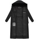 Marikoo Pakoraa Damen Winter Steppmantel Parka N088 Schwarz Größe XL - Gr.42