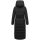 Marikoo Pakoraa Damen Winter Steppmantel Parka N088 Schwarz Größe XL - Gr.42