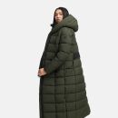 Marikoo Pakoraa Damen Winter Steppmantel Parka N088 DarkOlive Größe S - Gr.36