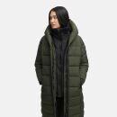 Marikoo Pakoraa Damen Winter Steppmantel Parka N088 DarkOlive Größe S - Gr.36