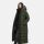 Marikoo Pakoraa Damen Winter Steppmantel Parka N088 DarkOlive Größe XXXXXL - Gr.50