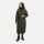 Marikoo Pakoraa Damen Winter Steppmantel Parka N088 DarkOlive Größe XXXXXL - Gr.50