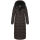 Marikoo Pakoraa Damen Winter Steppmantel Parka N088 Choco Größe L - Gr.40