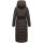 Marikoo Pakoraa Damen Winter Steppmantel Parka N088 Choco Größe L - Gr.40