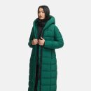 Marikoo Pakoraa Damen Winter Steppmantel Parka N088 Evergreen Größe S - Gr.36