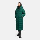 Marikoo Pakoraa Damen Winter Steppmantel Parka N088 Evergreen Größe S - Gr.36