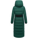 Marikoo Pakoraa Damen Winter Steppmantel Parka N088 Evergreen Größe S - Gr.36