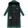 Marikoo Pakoraa Damen Winter Steppmantel Parka N088 Evergreen Größe S - Gr.36