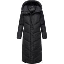 Marikoo Ranjaa Damen Winter Steppmantel N090 Schwarz Größe S - Gr.36