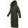 Marikoo Ranjaa Damen Winter Steppmantel N090 DarkOlive Größe XXXXL - Gr.48