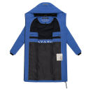 Navahoo Schokokuss Damen Winter Steppmantel N094 GalaxyBlue-Größe XL - Gr. 42