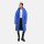 Navahoo Schokokuss Damen Winter Steppmantel N094 GalaxyBlue-Größe XL - Gr. 42