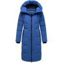 Navahoo Schokokuss Damen Winter Steppmantel N094 GalaxyBlue-Größe XXL - Gr. 44