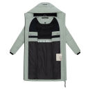 Navahoo Schokokuss Damen Winter Steppmantel N094 SmokeyMint-Größe XL - Gr. 42