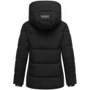 Marikoo Kuscheltatze Damen Winter Steppjacke N077 Schwarz-Größe XL - Gr. 42